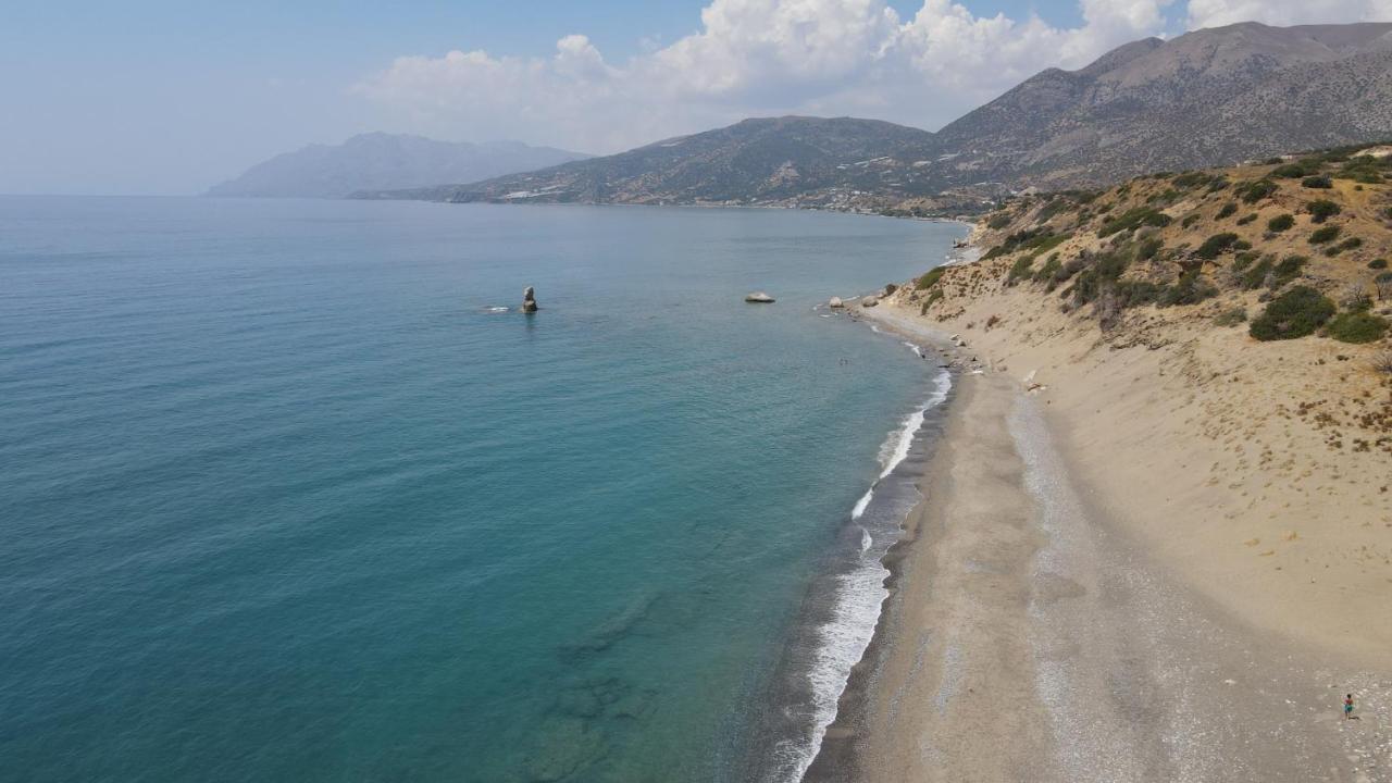 Appartement Breathtaking Sea View Flat In South Crete à Keratokampos Extérieur photo